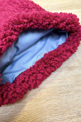 GoldBee Recycled Backpack Ice Age Bloody Red (Barva Bloody Red, Velikost M)