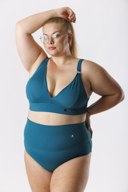 GoldBee Swimwear Tightening Panties Petrol (Barva petrol, Velikost  3XL)