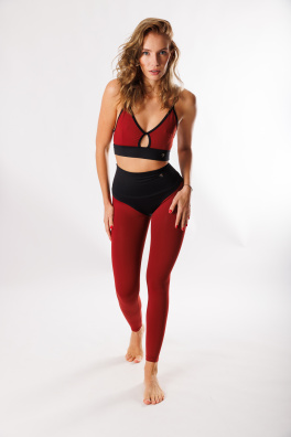 GoldBee Horny Bra Brick Red (Barva Brick Red, Velikost L)