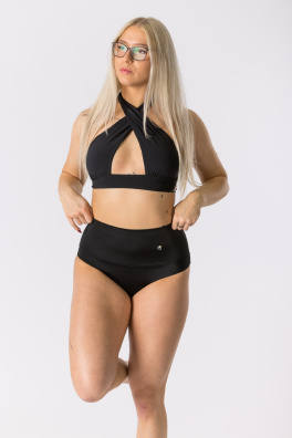 GoldBee Shaping Bikini Bottoms Black (Barva Black, Velikost L)