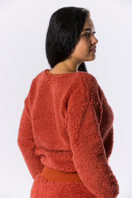 GoldBee Mini Sweatshirt Ice Age Red (Barva Red, Velikost L)