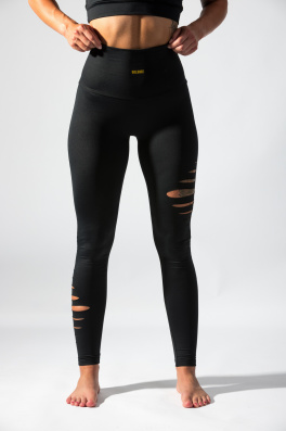 GoldBee Leggings Lenka Tiger Two Black (Barva Black, Velikost S)