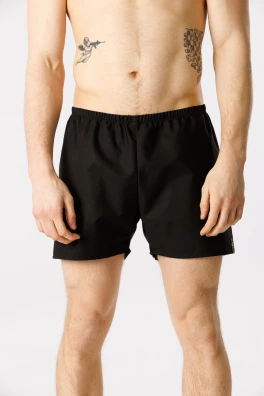GoldBee Unisex Boxer Briefs Republic Deep Black (Barva Deep Black, Velikost L)