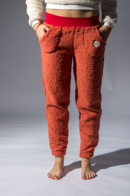GoldBee Sweatpants Ice Age Red (Barva Red, Velikost L)