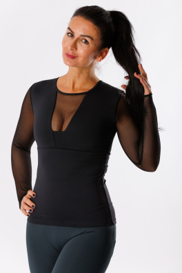 GoldBee Extra Mesh Compression Shirt Black (Barva Black, Velikost 3XL)
