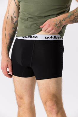 GoldBee Logo Boxer Briefs White (Barva White, Velikost L)