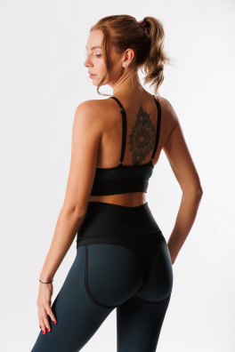 GoldBee Horny Bra Onyx (Barva Onyx, Velikost L)