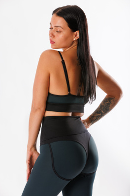 GoldBee Horny Bra Onyx (Barva Onyx, Velikost L)