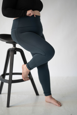 GoldBee Leggings Push-Up Onyx (Barva Onyx, Velikost XL)