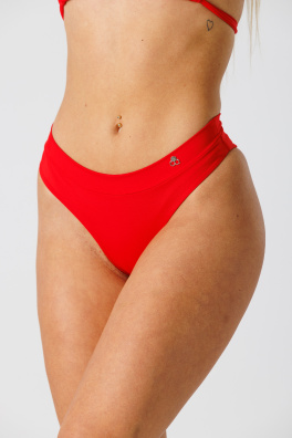 GoldBee TopOne Bikini Bottom Red (Barva Red, Velikost L)