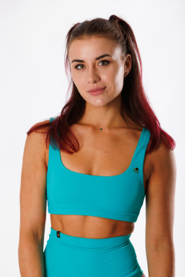 GoldBee Basic Bikini Top Aquamarine (Barva Aquamarine, Velikost L)