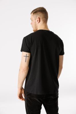 GoldBee Men's T-shirt Organic Black (Barva Black, Velikost L)