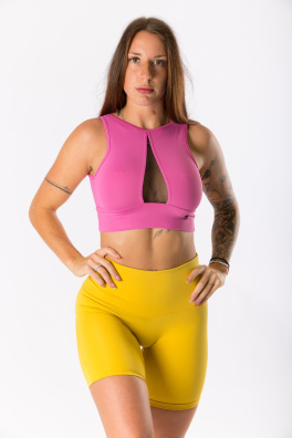 GoldBee Short Top For Tight Neckline Old Pink (Barva Old Pink, Velikost 3XL)