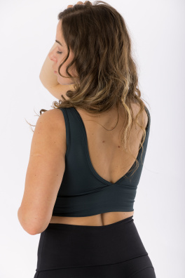 GoldBee Short Top For Tight Neckline Onyx (Barva Onyx, Velikost 3XL)