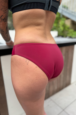 GoldBee Swimsuit Briefs Bordeaux (Barva Bordeaux, Velikost L)