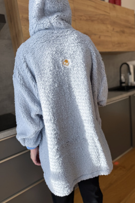 GoldBee Hoodie Ice Age Snow Blue (Barva Blue, Velikost M)