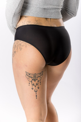 GoldBee Invisible Panties Black (Barva Black, Velikost 3XL)