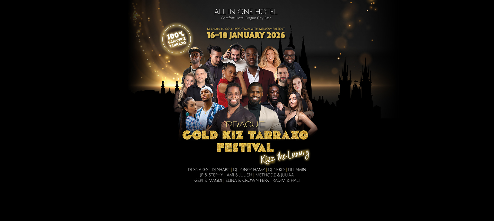 GoldKizTarraxo Prague Weekender