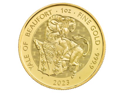 1 oz tudor beasts yale of beaufort gold coin 2023 jz4 6c4851771a08a5b0c