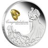 01 2026 Wedding 1oz Silver Proof Coloured Coin On Edge LowRes