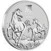 05 Lunar Series III YOT Horse 2026 1oz Silver Bullion Coin On Edge LowRes
