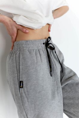 GoldBee Tepláky BeComfy Grey (Barva Grey, Velikost L)