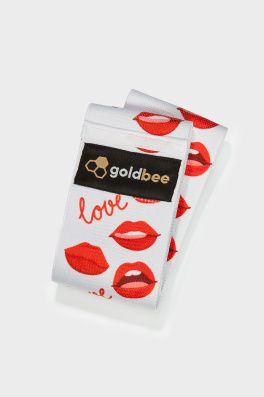 GoldBee Posilovací guma BeBooty Love Lips (Barva Lips, Velikost L)