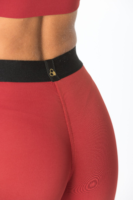 GoldBee Legíny BeOne Brick Red (Barva Brick Red, Velikost L)