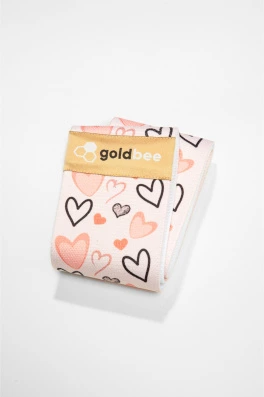 GoldBee Posilovací guma BeBooty Srdíčková (Barva Srdíčková, Velikost M)