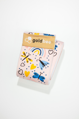 GoldBee Posilovací guma BeBooty Spring Vibes (Barva Spring Vibes, Velikost M)