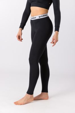 GoldBee Legíny Logo BeOne Lycra Black (Barva Black, Velikost L)