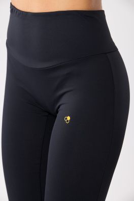 GoldBee Legíny Low Stripes Black (Barva Black, Velikost L)