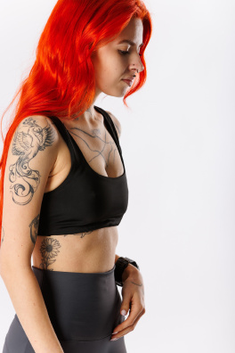 GoldBee Basic Plavky Vrchní Díl Black (Barva Black, Velikost L)