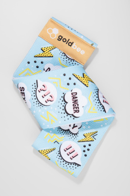 GoldBee Posilovací guma BeBooty Bubbles (Barva Bubbles, Velikost S)