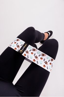 GoldBee Posilovací guma BeBooty Coffee (Barva Coffee, Velikost M)