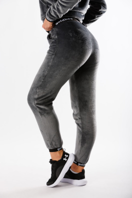 GoldBee Fluffy Tepláky Grey (Barva Grey, Velikost L)