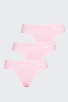 GoldBee BeString Candy Pink 3Pack (Barva Candy Pink, Velikost L)