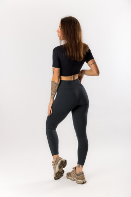 GoldBee Legíny PerfectFit Grey (Barva Grey, Velikost 3XL)