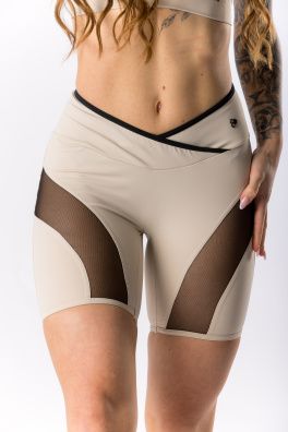 GoldBee Kraťásky Mesh Nylon Sand (Barva Sand, Velikost L)