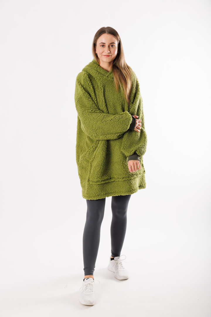 GoldBee Mikina Doba Ľadová Apple Green (Barva Apple Green, Velikost XL-4XL)