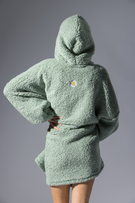 GoldBee Mikina Doba Ľadová Old Green (Barva Old Green, Velikost XL-4XL)