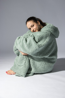 GoldBee Mikina Doba Ľadová Old Green (Barva Old Green, Velikost XL-4XL)