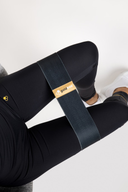 GoldBee Posilňovacia guma BeBooty All Black (Barva All Black, Velikost L)