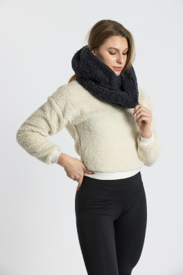 GoldBee Kruhový Šál Doba Ľadová Dark Blue (Barva Dark Blue, Velikost M)