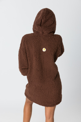 GoldBee Mikina Doba Ľadová Chocolate (Barva Chocolate, Velikost XL-4XL)