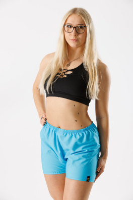 GoldBee Unisex Trenky Republika Aqua Blue (Barva Aqua Blue, Velikost L)