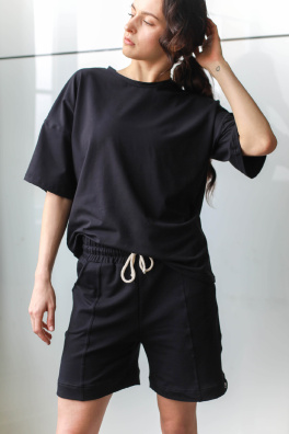 GoldBee Basic Tričko Organic Black (Barva Black, Velikost S)