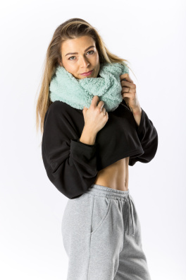 GoldBee Kruhový Šál Doba Ľadová Green (Barva Green, Velikost M)