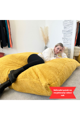 GoldBee Poťah Na Recyklovaný Valecký Vak Gold (Barva Gold, Velikost M)