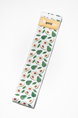 GoldBee Posilňovacia guma BeBooty Avocado (Barva Avocado, Velikost L)